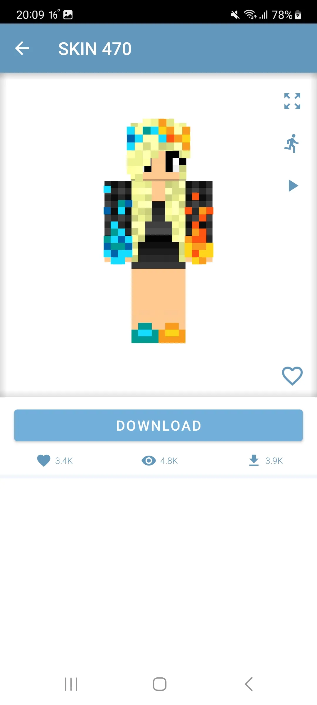 Mini Skins for Minecraft PE | Indus Appstore | Screenshot