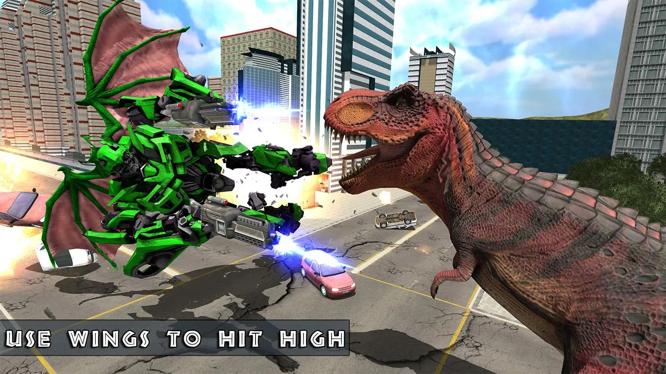 Dragon Robot Transform Game | Indus Appstore | Screenshot