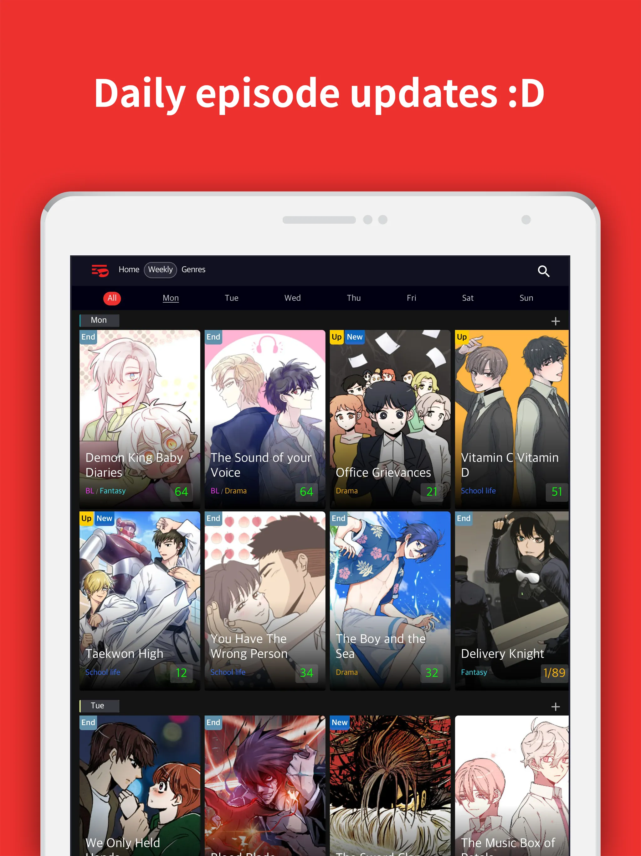 Toomics - Read Premium Comics | Indus Appstore | Screenshot