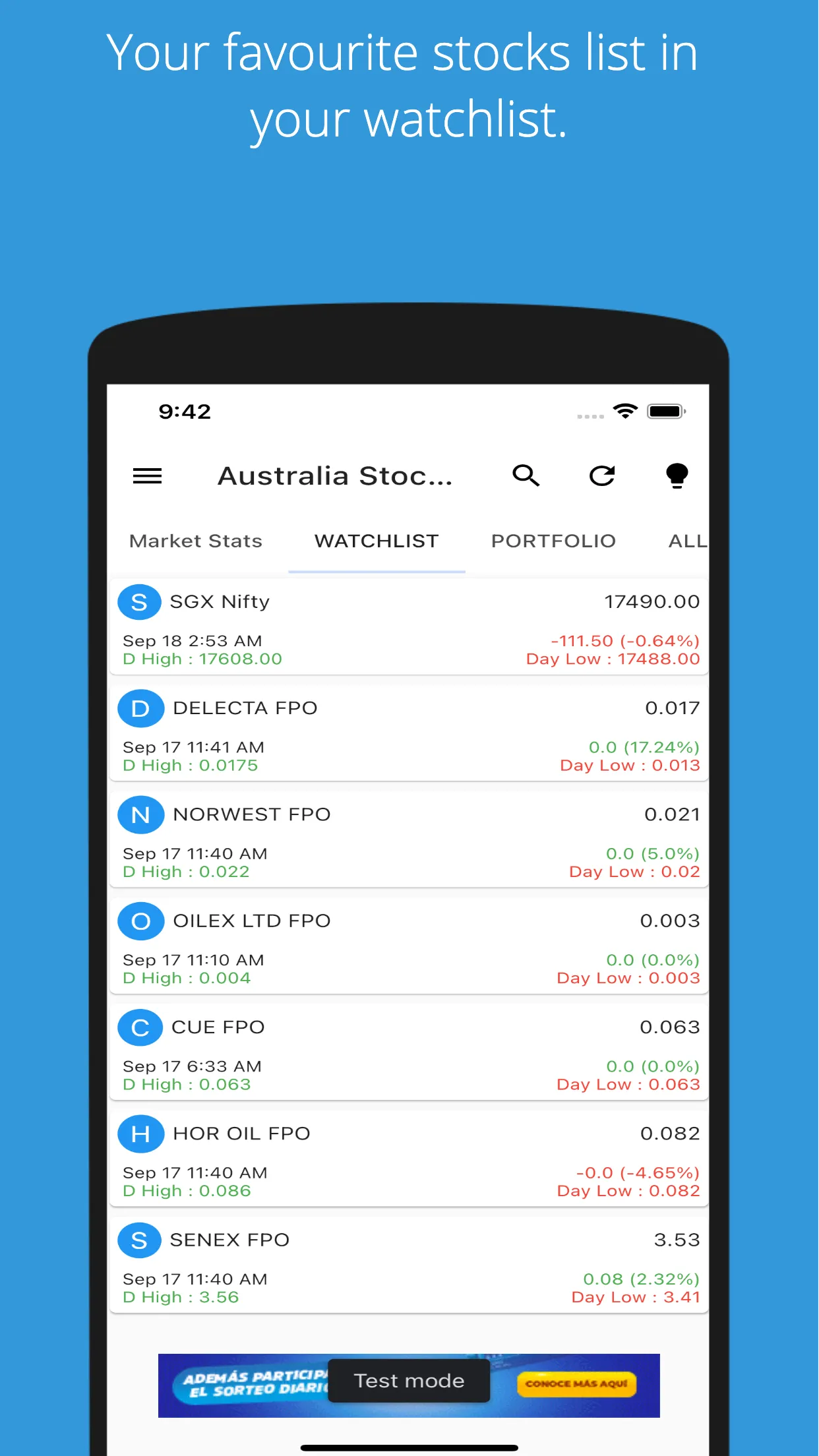 Australian Stock Market | Indus Appstore | Screenshot