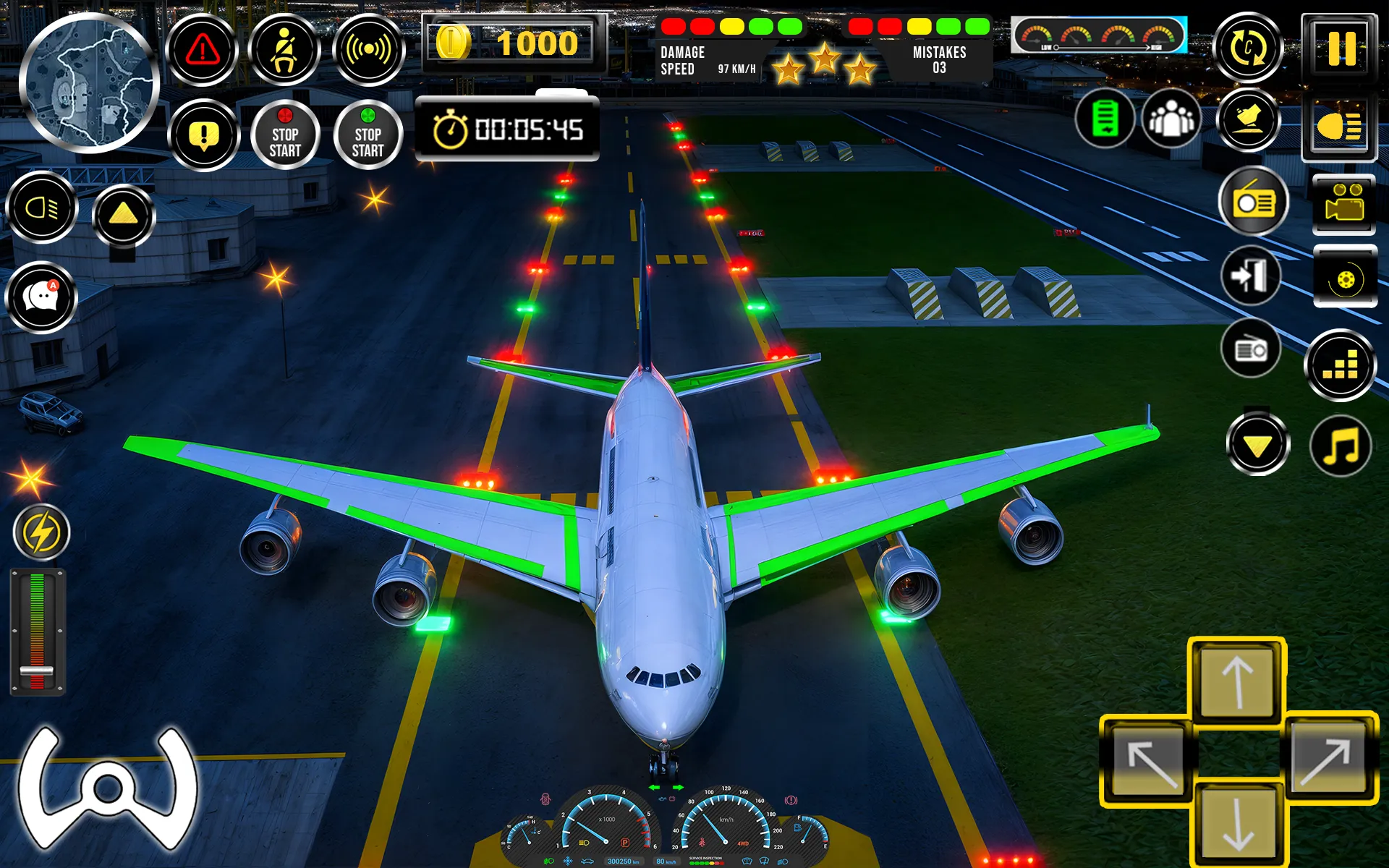 Airplane Simulator Game 2024 | Indus Appstore | Screenshot