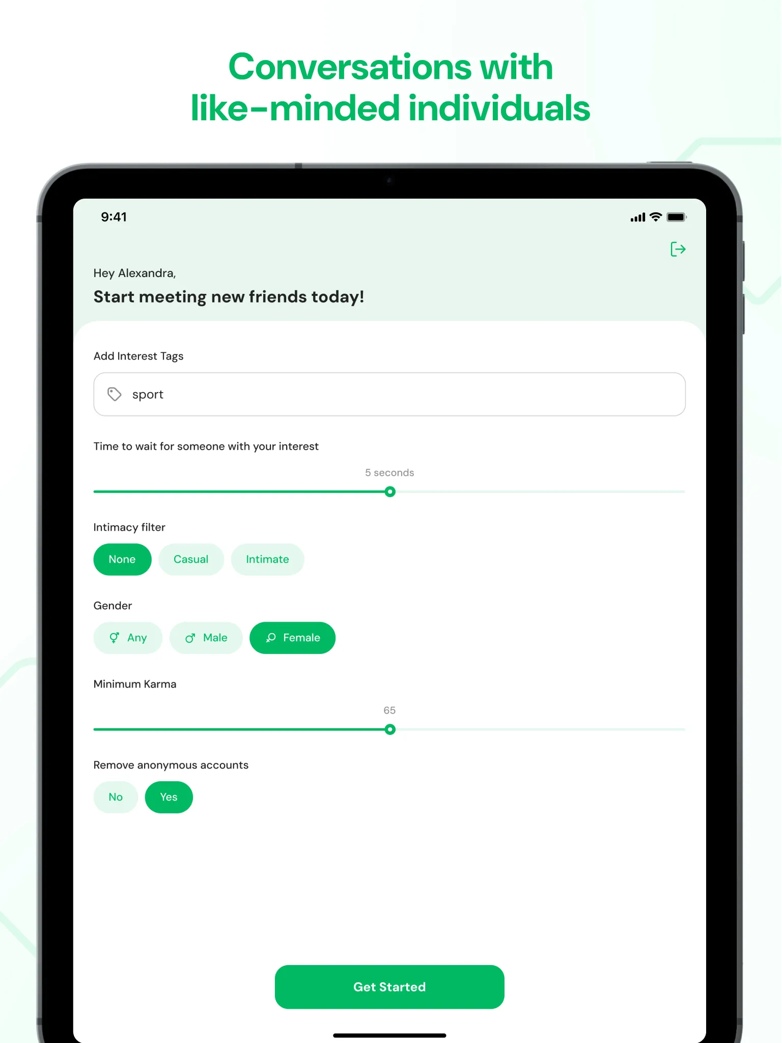 Emerald Chat - Meet People | Indus Appstore | Screenshot