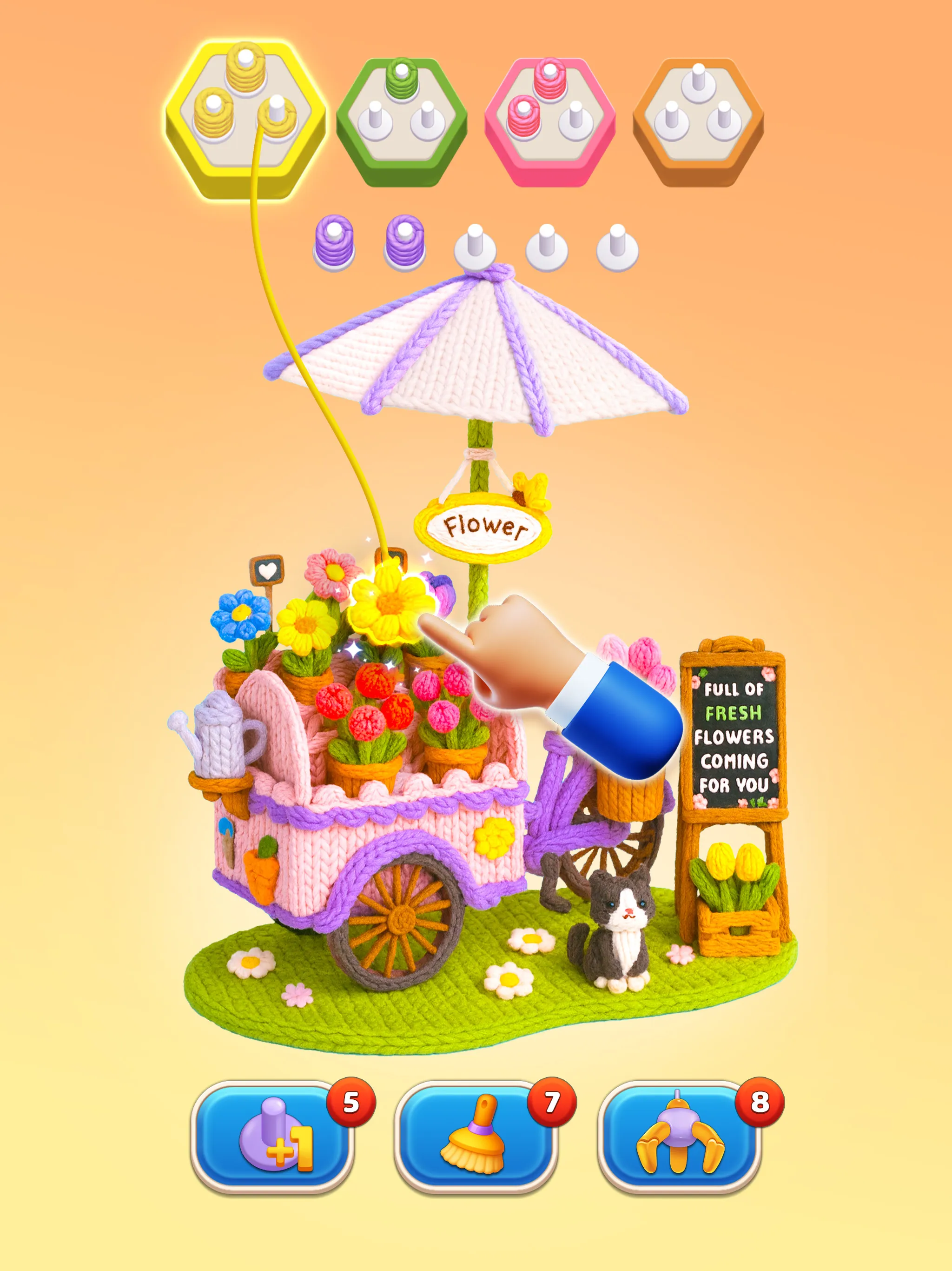Wool Fever: Unravel Yarn 3D | Indus Appstore | Screenshot