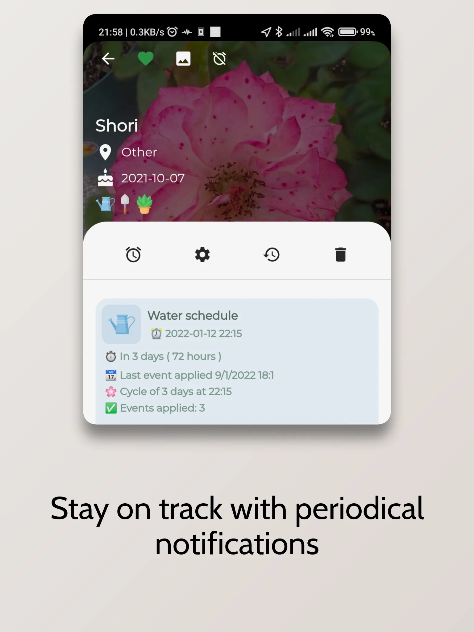 Geadex - Plants Calendar | Indus Appstore | Screenshot