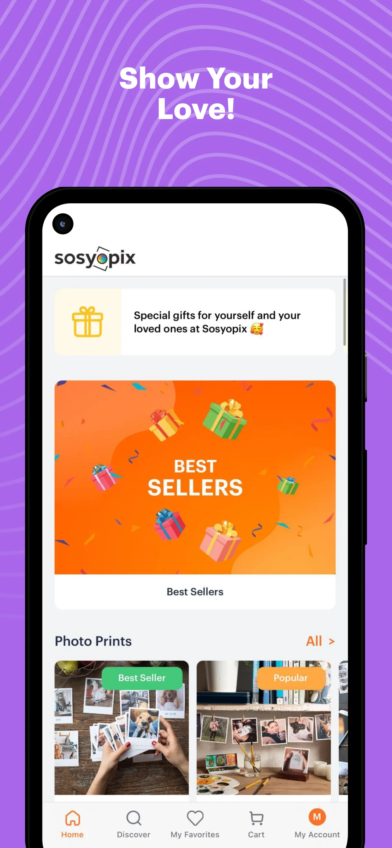 Sosyopix - Personalized Gift | Indus Appstore | Screenshot