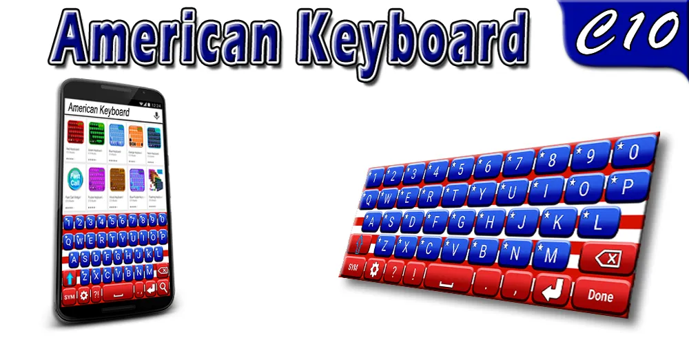 US American Keyboard | Indus Appstore | Screenshot