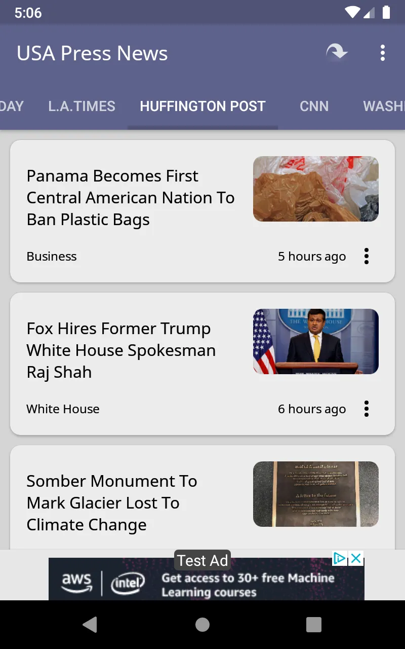 USA Press News | Indus Appstore | Screenshot