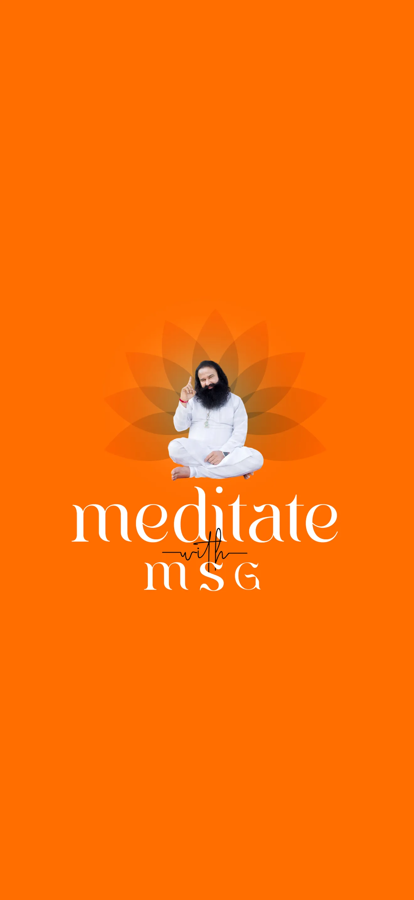 Meditate with MSG | Indus Appstore | Screenshot
