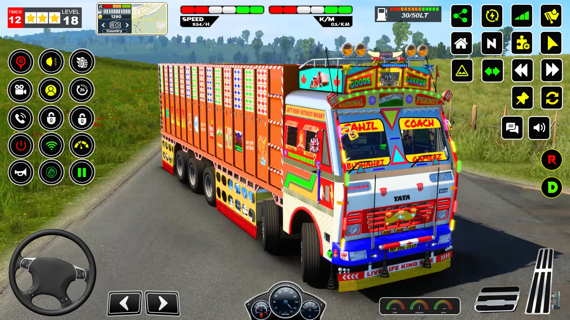 Indian Truck Drive Offroad 3D | Indus Appstore | Screenshot