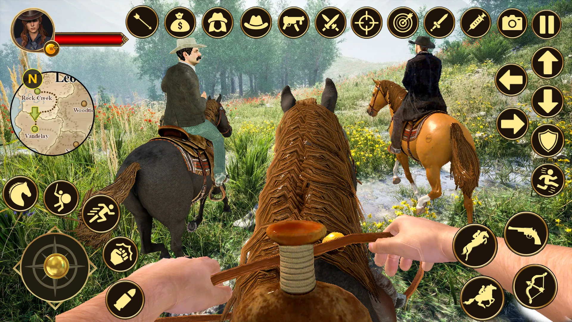 West Cowboy Games Horse Riding | Indus Appstore | Screenshot