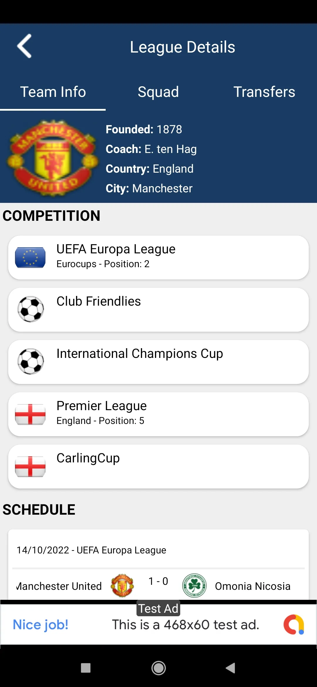 World League Soccer Scores | Indus Appstore | Screenshot