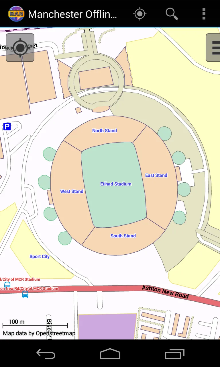 Manchester Offline City Map | Indus Appstore | Screenshot