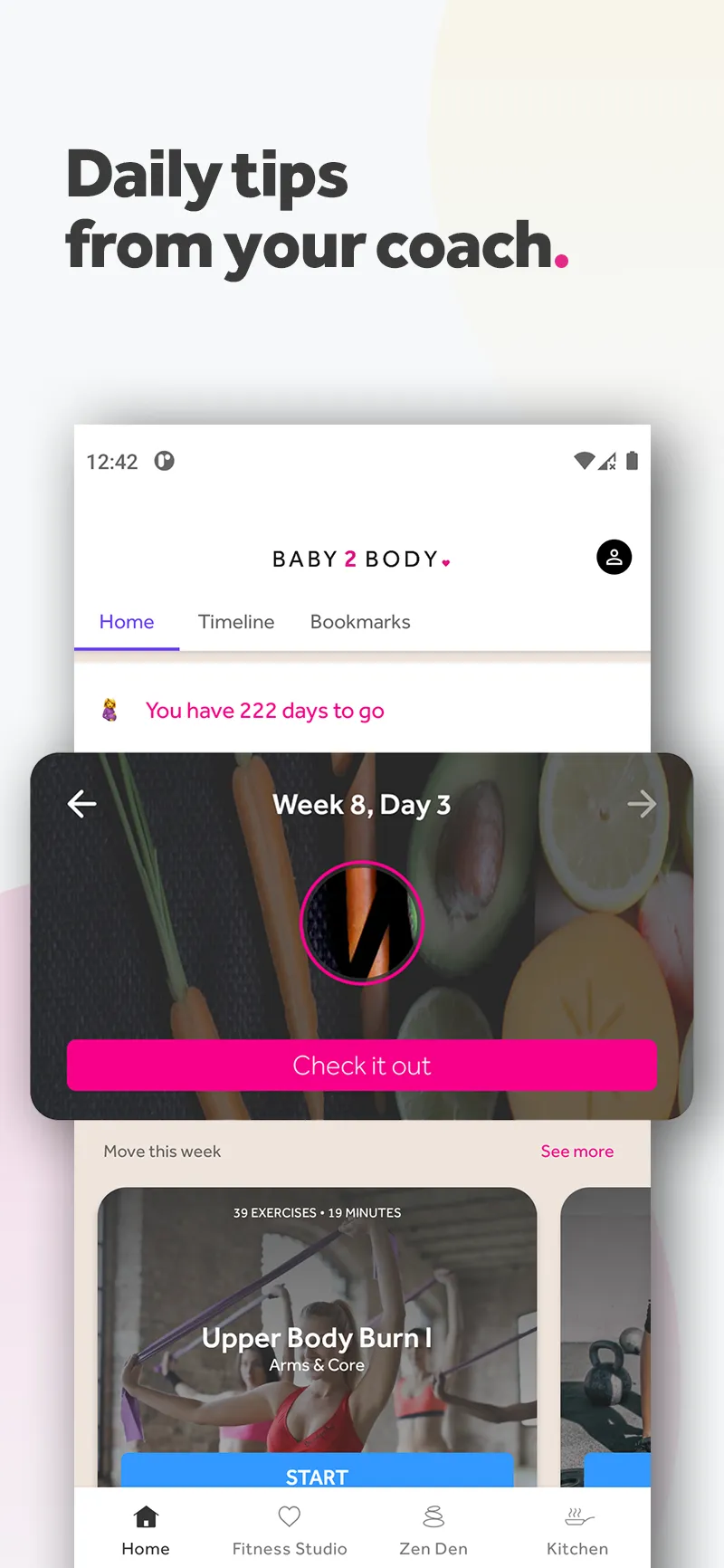 Baby2Body: Pregnancy Wellness | Indus Appstore | Screenshot