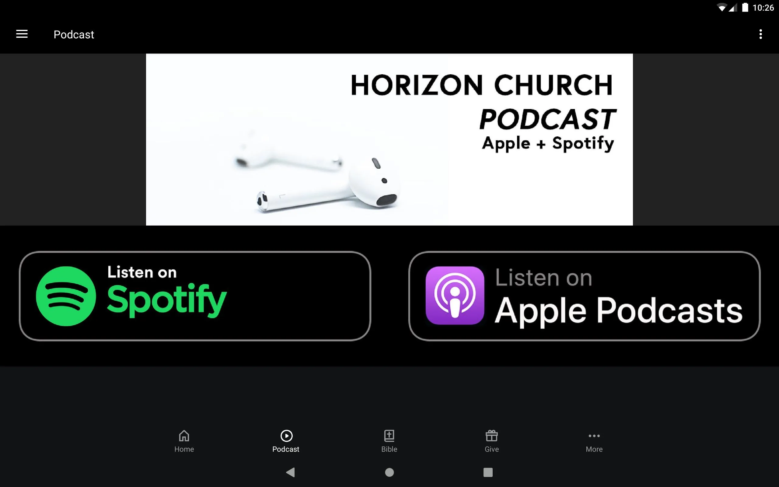 Horizon Church | Indus Appstore | Screenshot