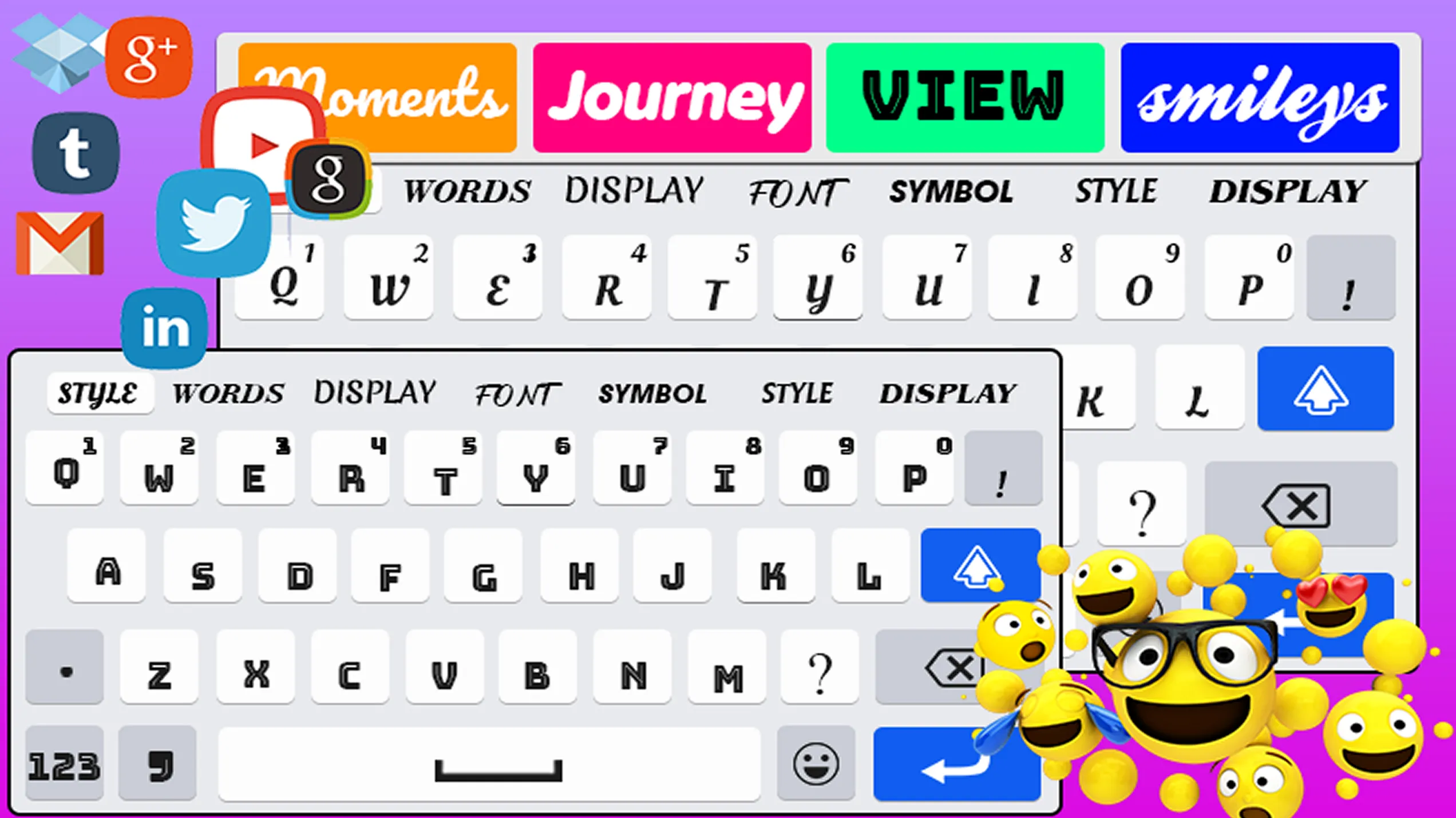Stylish Fonts Keyboard | Indus Appstore | Screenshot