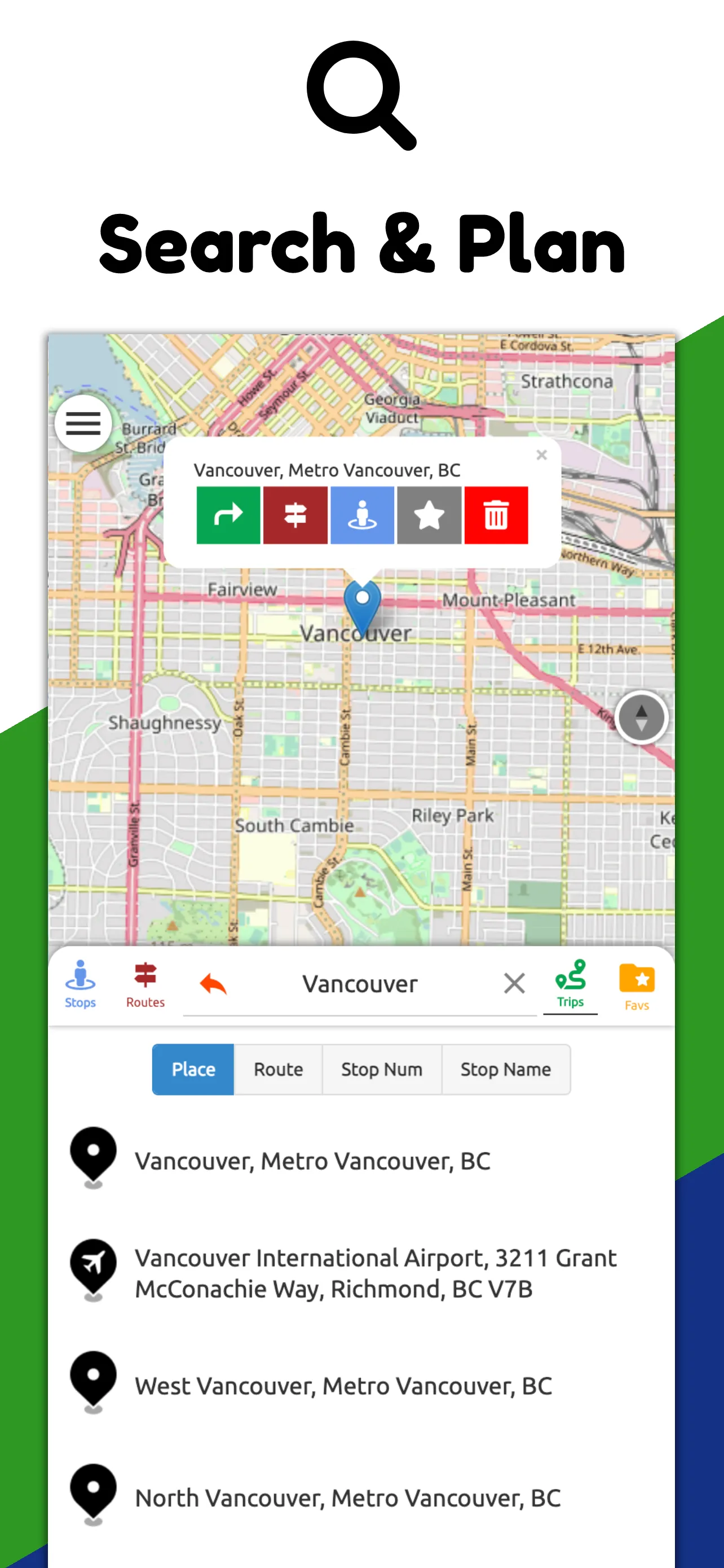 Vancouver Transit - Metro Area | Indus Appstore | Screenshot