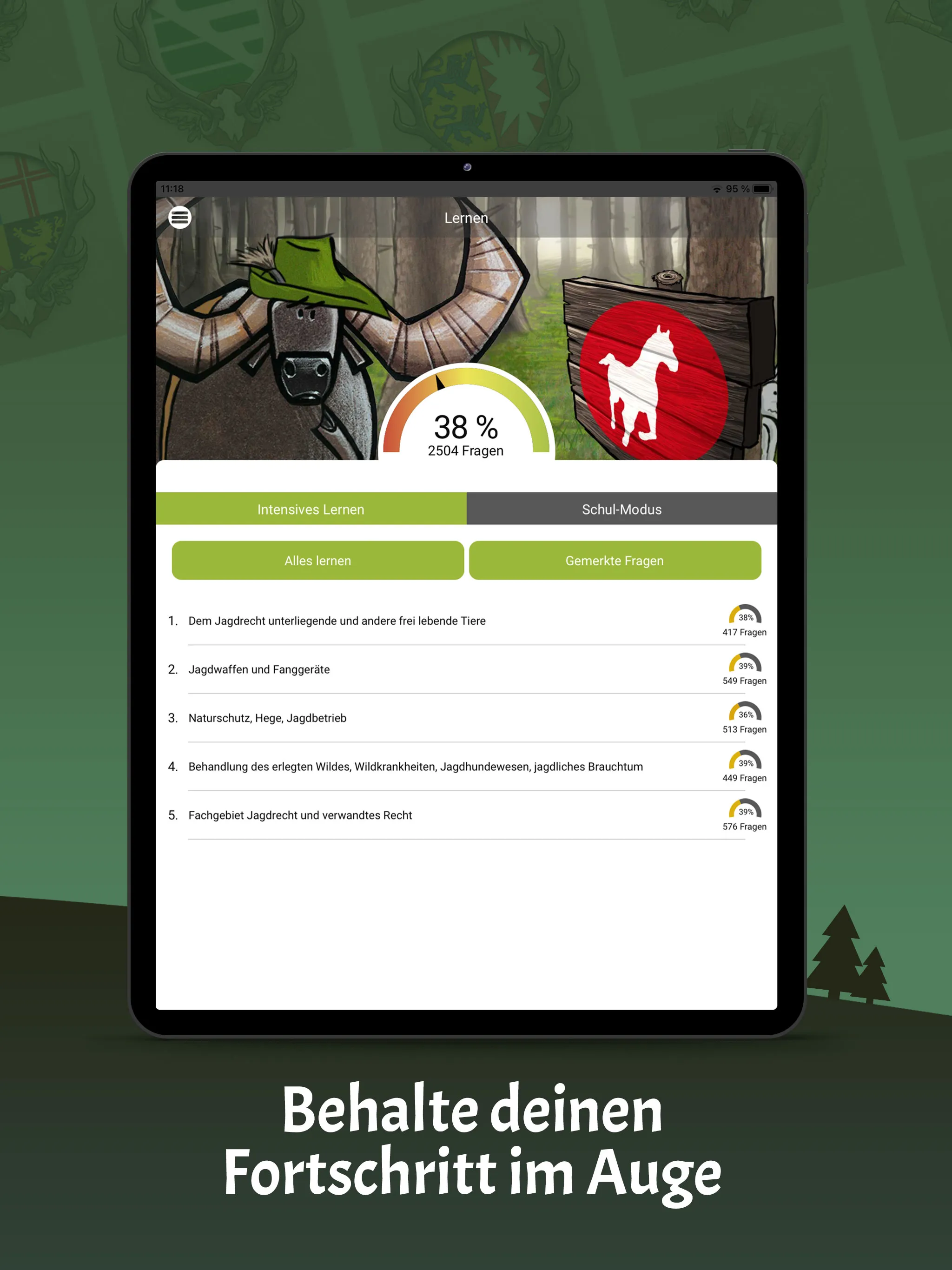 Büffeln Jagdscheine | Indus Appstore | Screenshot