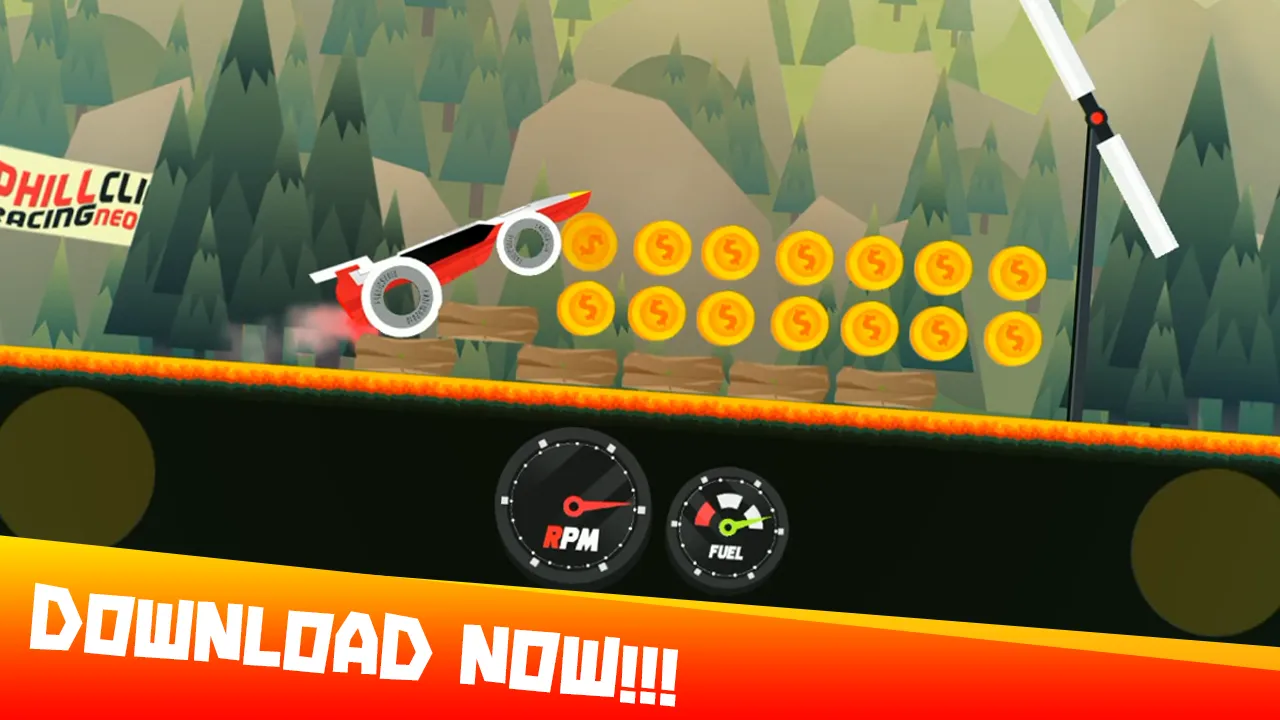 Uphill Climb Racing | Indus Appstore | Screenshot