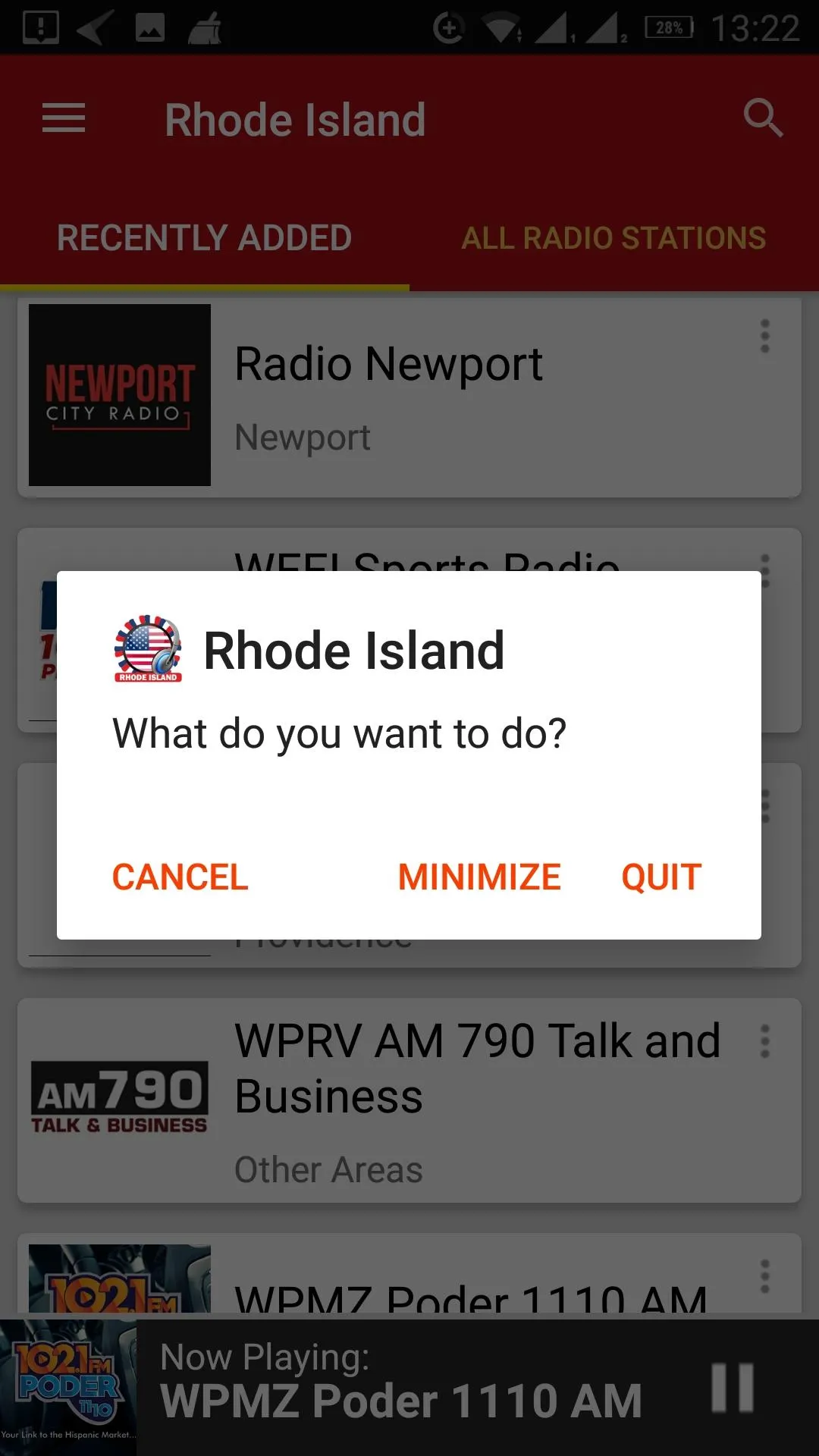 Rhode Island Radio Stations | Indus Appstore | Screenshot