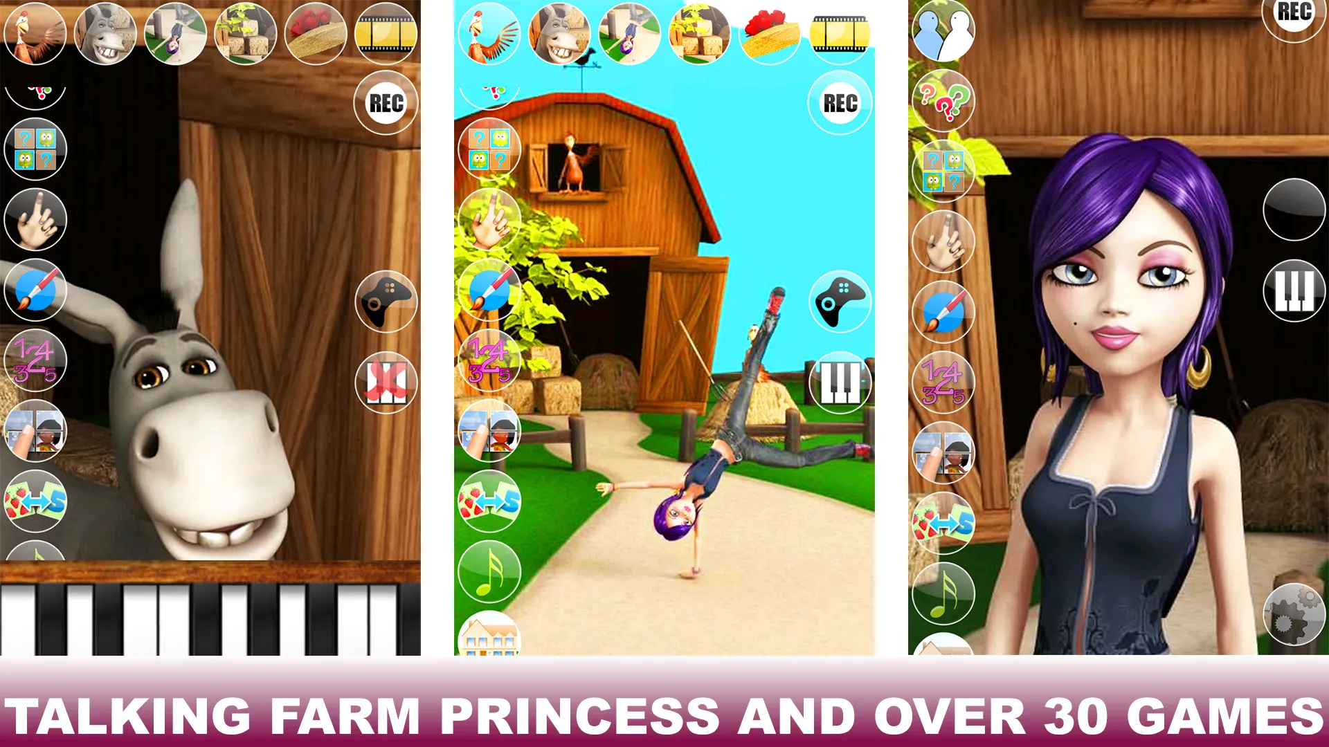 Talking Princess: Farm Village | Indus Appstore | Screenshot