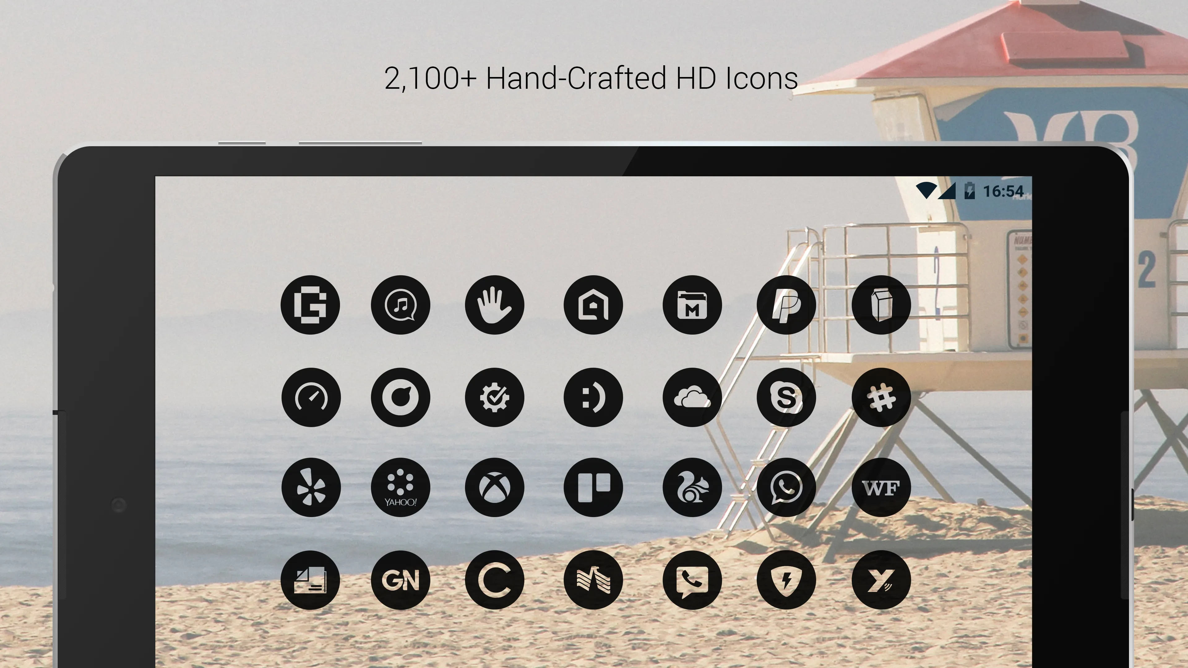 Dark Void - Black Circle Icons | Indus Appstore | Screenshot