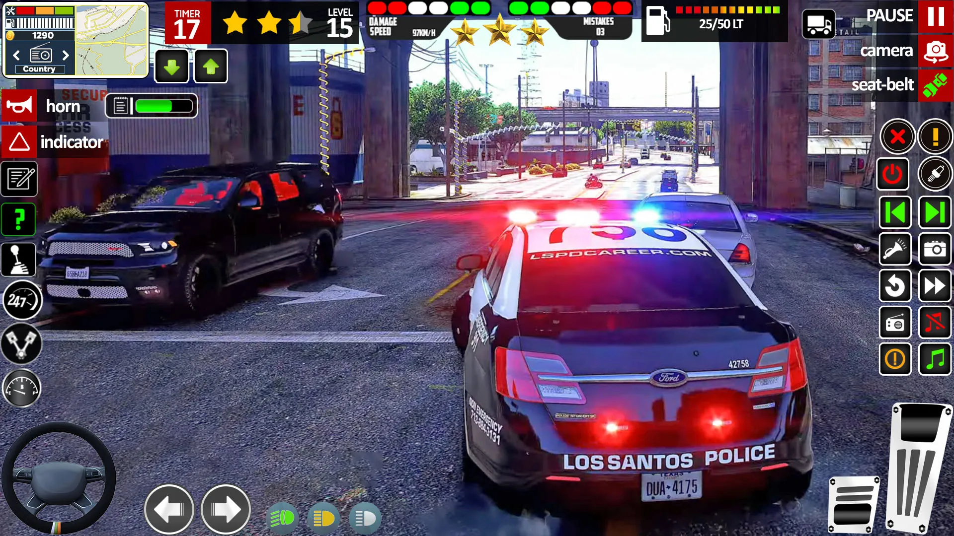 US Police Prado Parking 3D | Indus Appstore | Screenshot