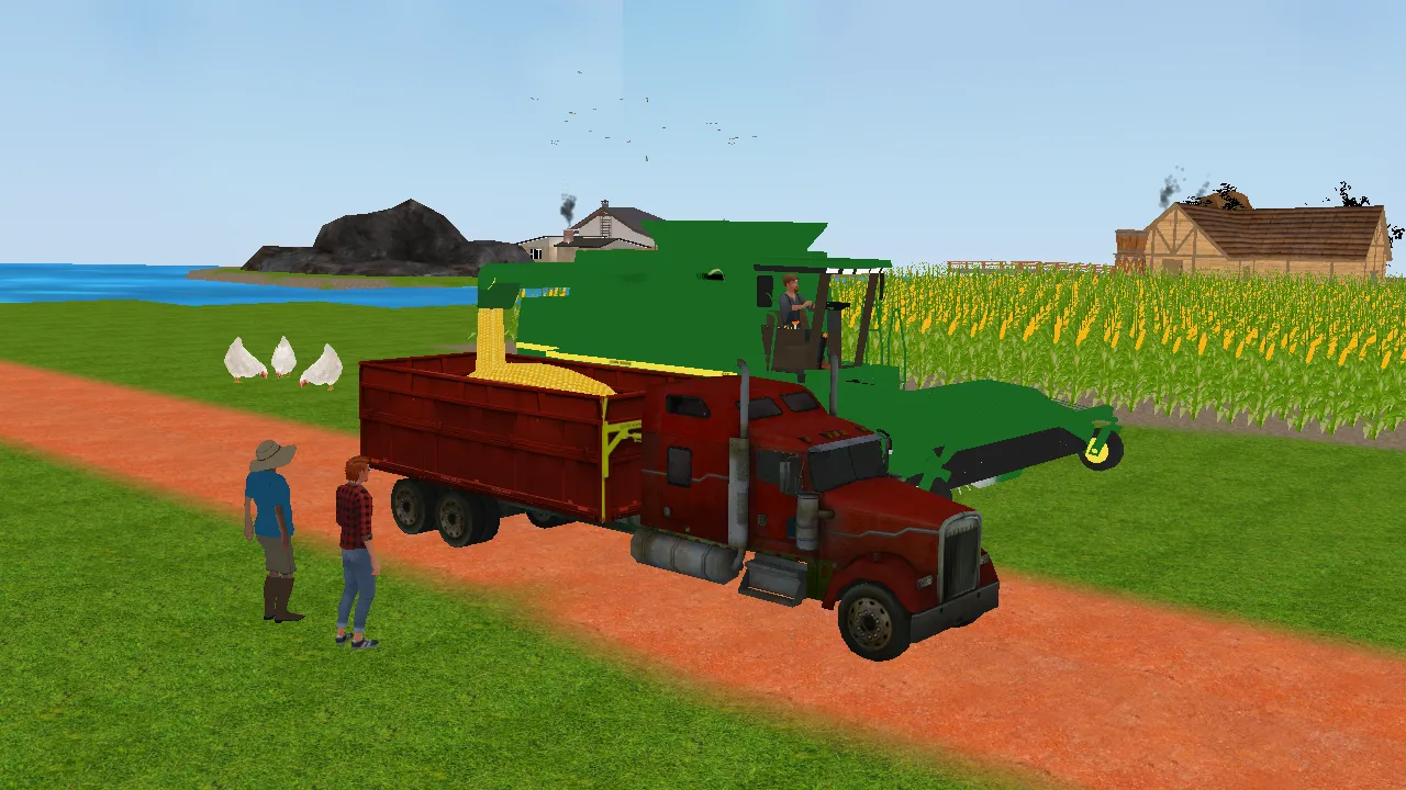 Big Tractor Farming Simulator | Indus Appstore | Screenshot