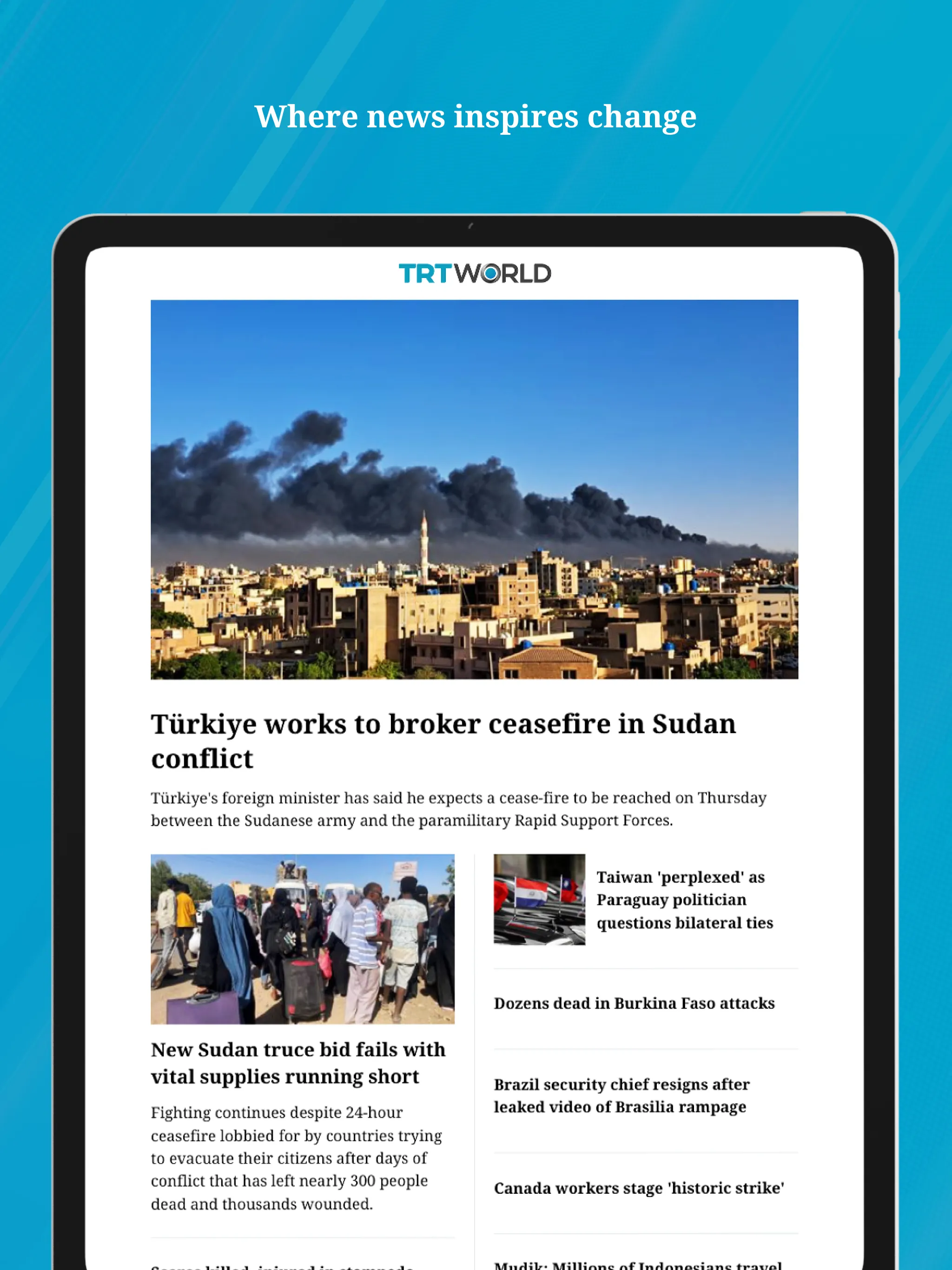 TRT World | Indus Appstore | Screenshot