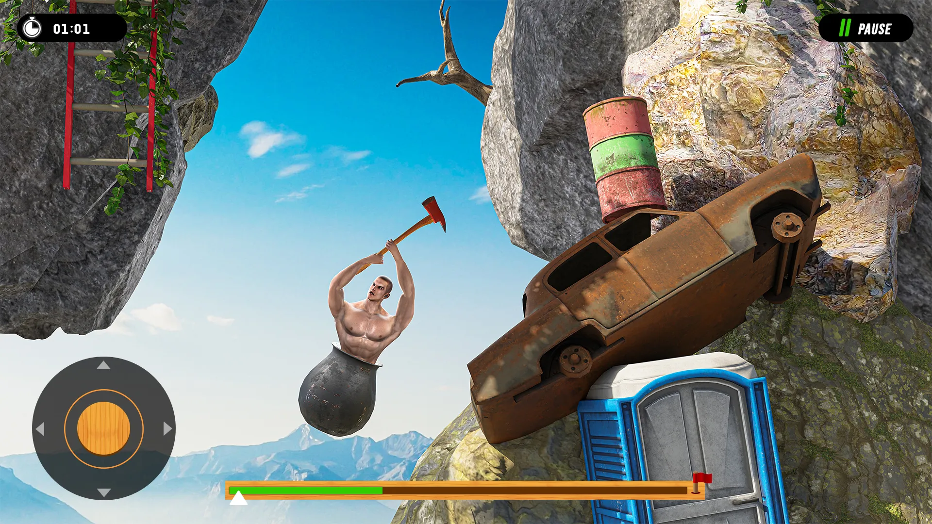 Hammer Climber Man: Pot Man 3D | Indus Appstore | Screenshot