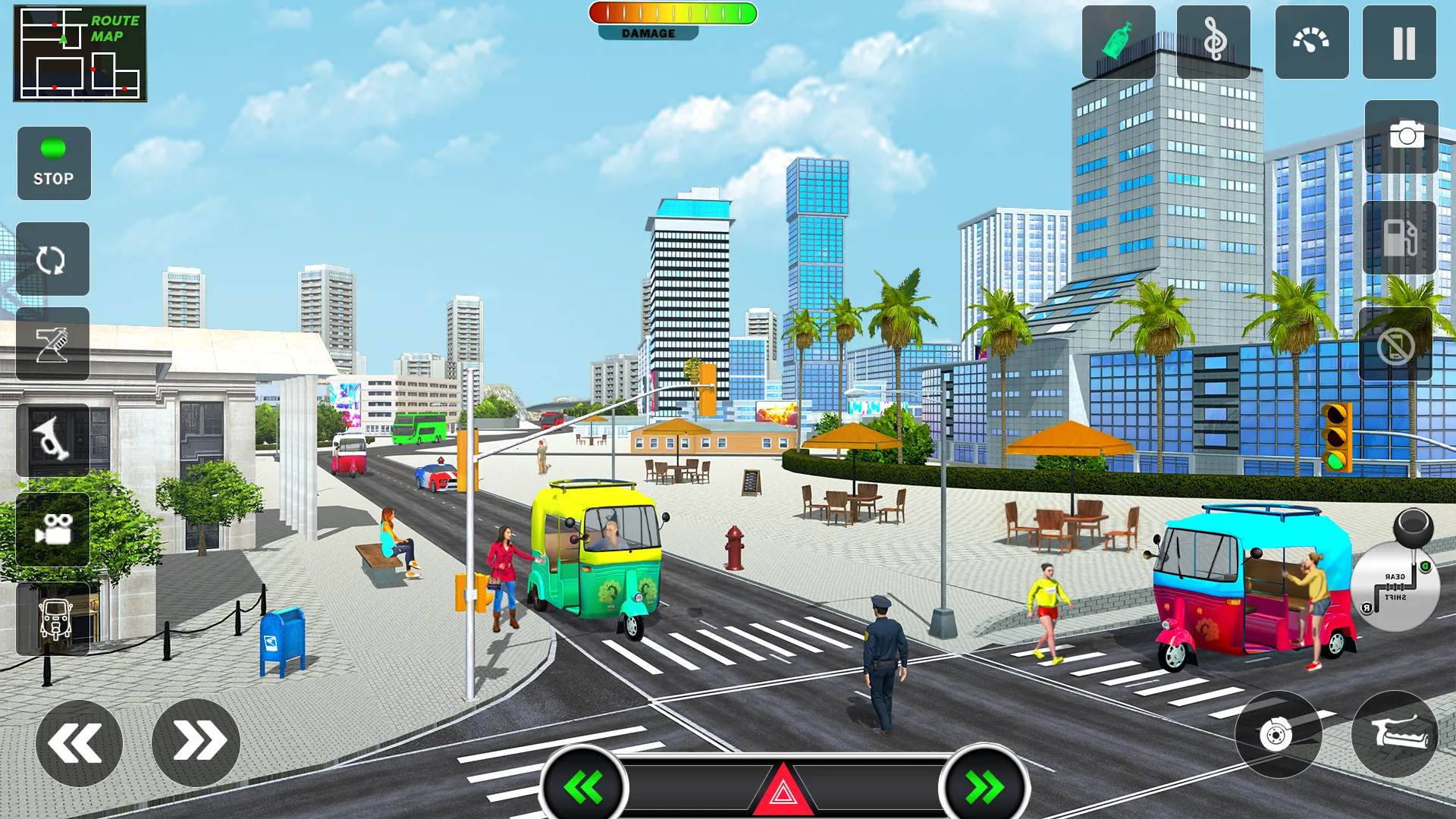 Tuk Tuk Auto Rickshaw Game 3d | Indus Appstore | Screenshot