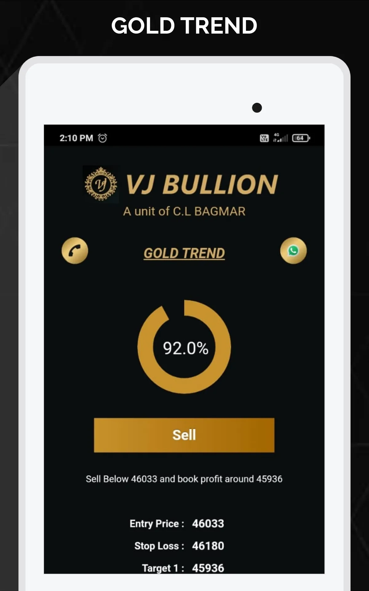 Vijetha Bullion | Indus Appstore | Screenshot