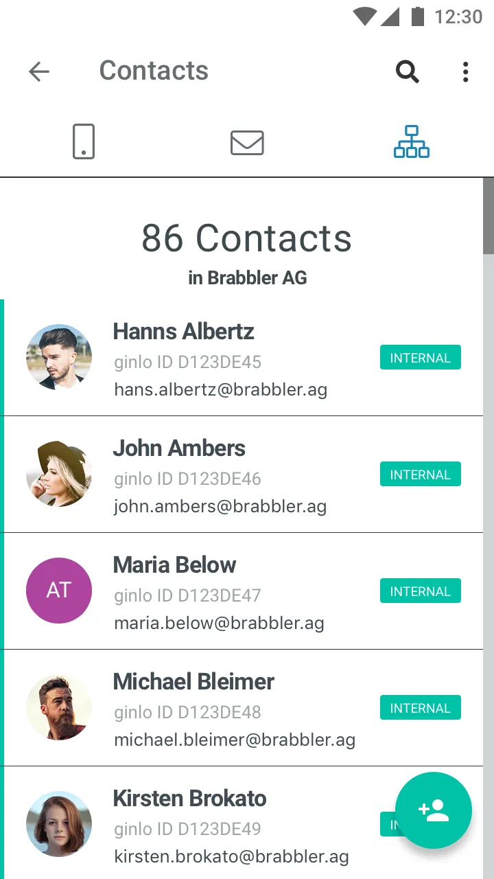 ginlo Business Messenger | Indus Appstore | Screenshot