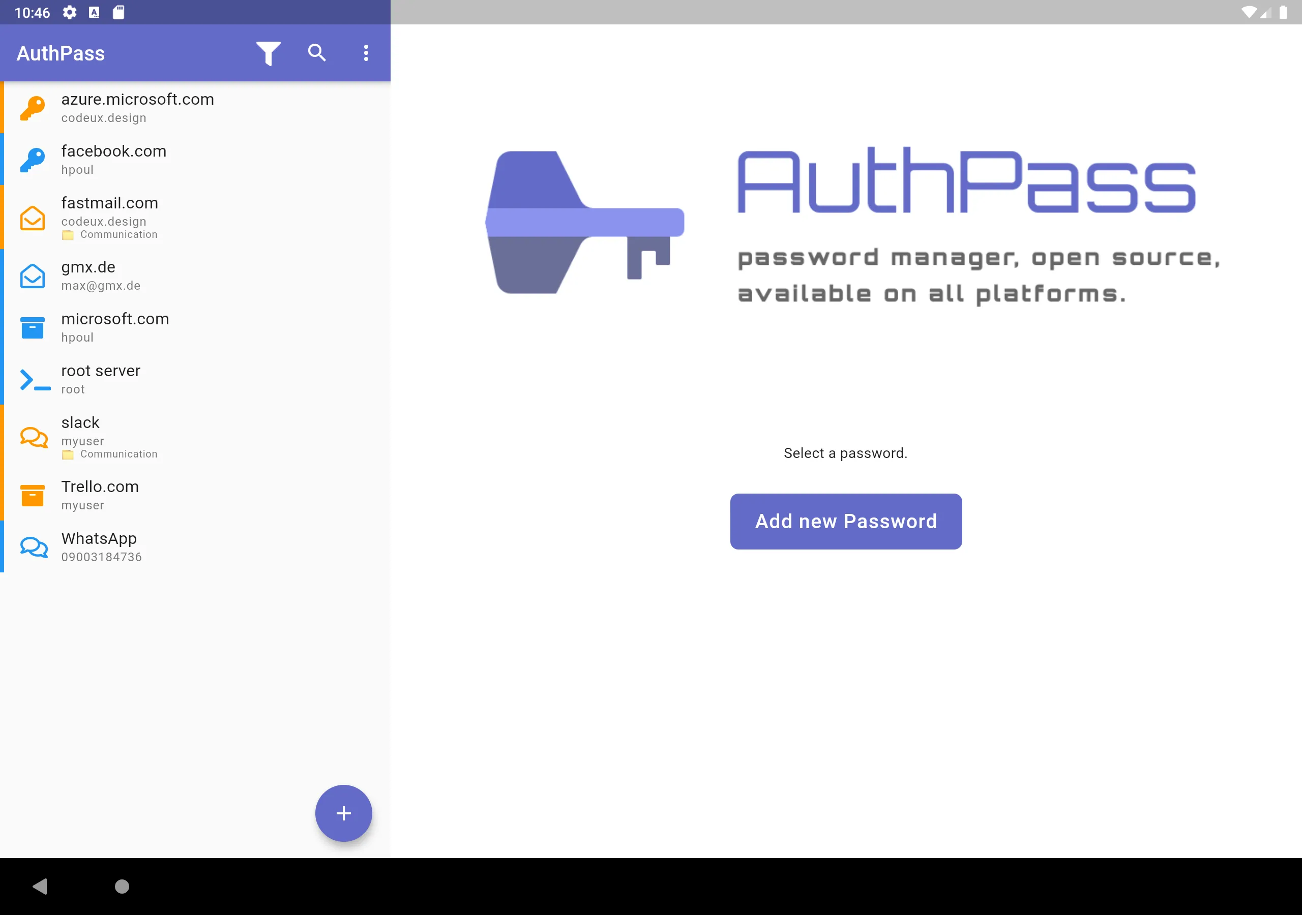 AuthPass – Password Manager | Indus Appstore | Screenshot