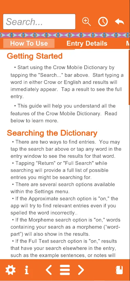 Crow Mobile Dictionary | Indus Appstore | Screenshot