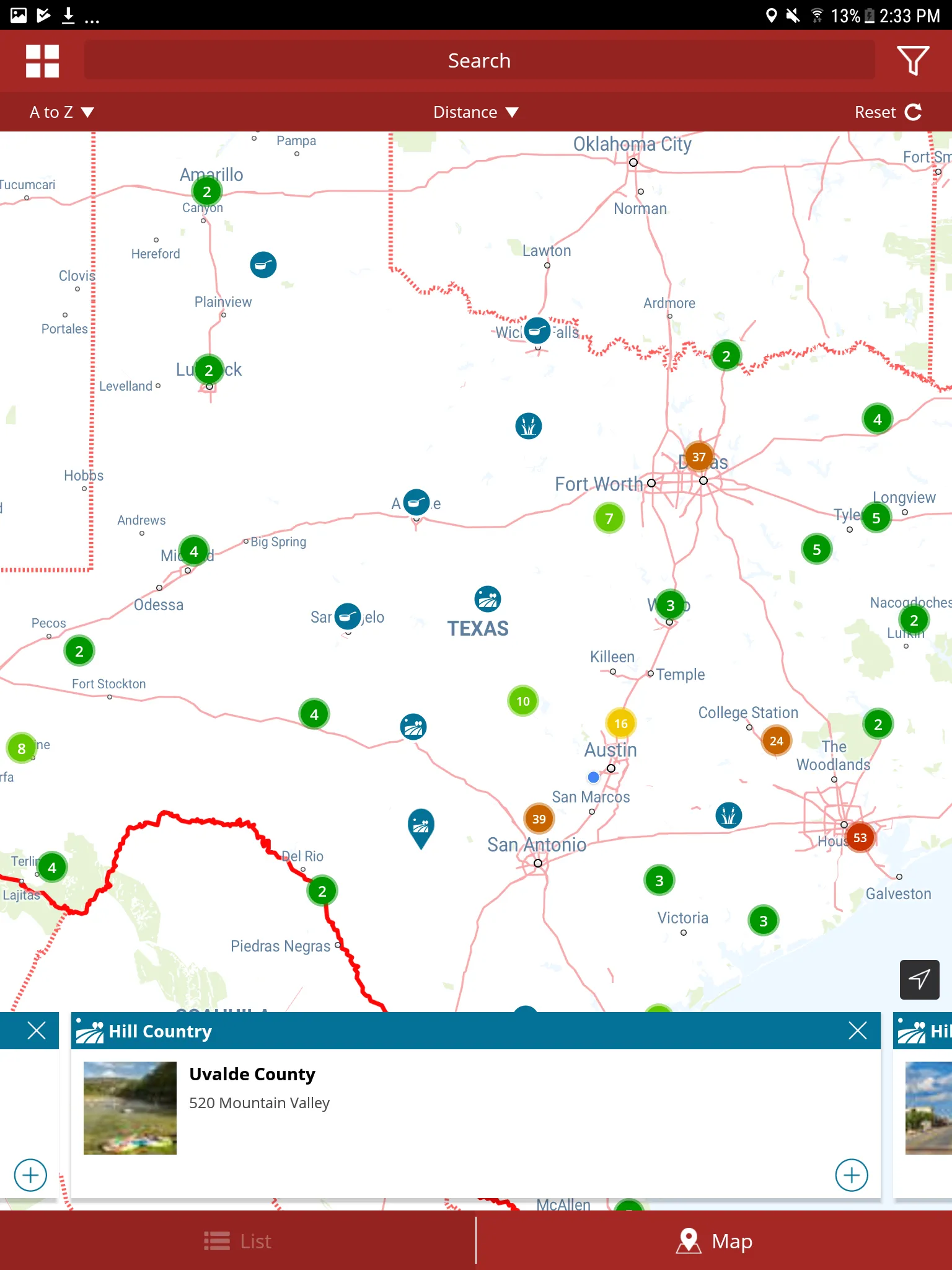 Tour Texas | Indus Appstore | Screenshot