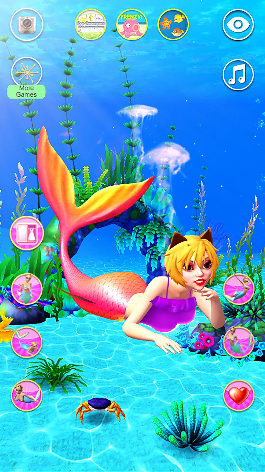 Talking Mermaid | Indus Appstore | Screenshot