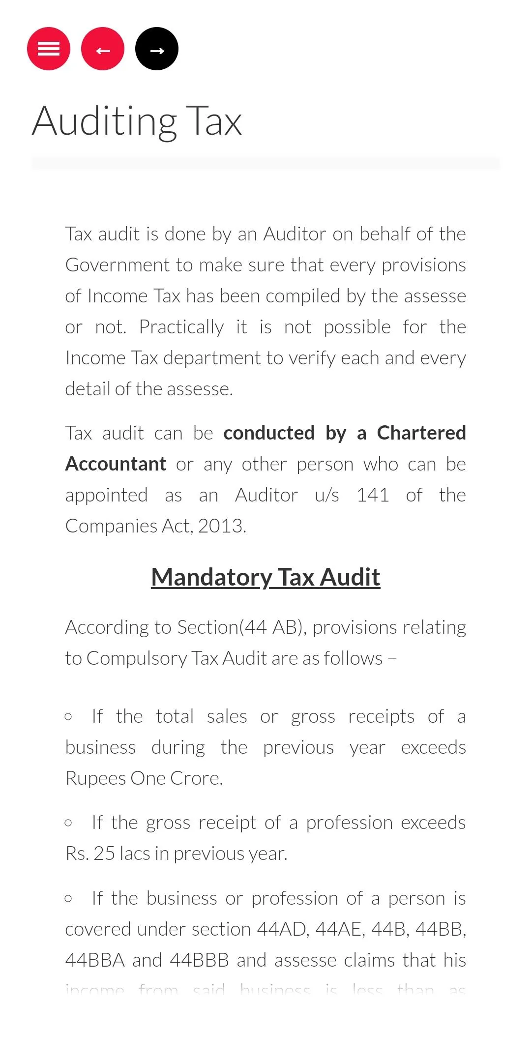 Learn Auditing | Indus Appstore | Screenshot