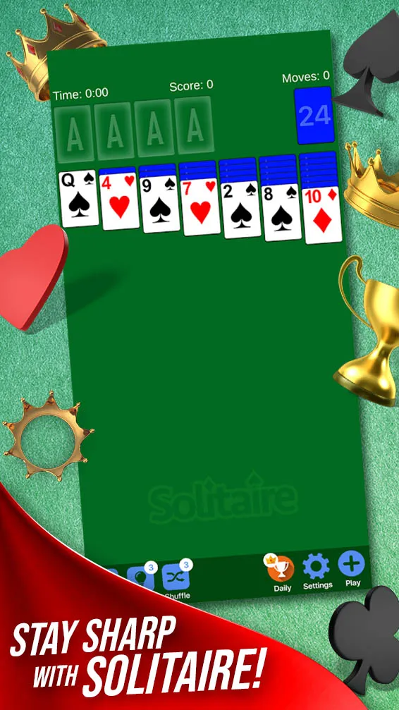 Solitaire + Card Game by Zynga | Indus Appstore | Screenshot