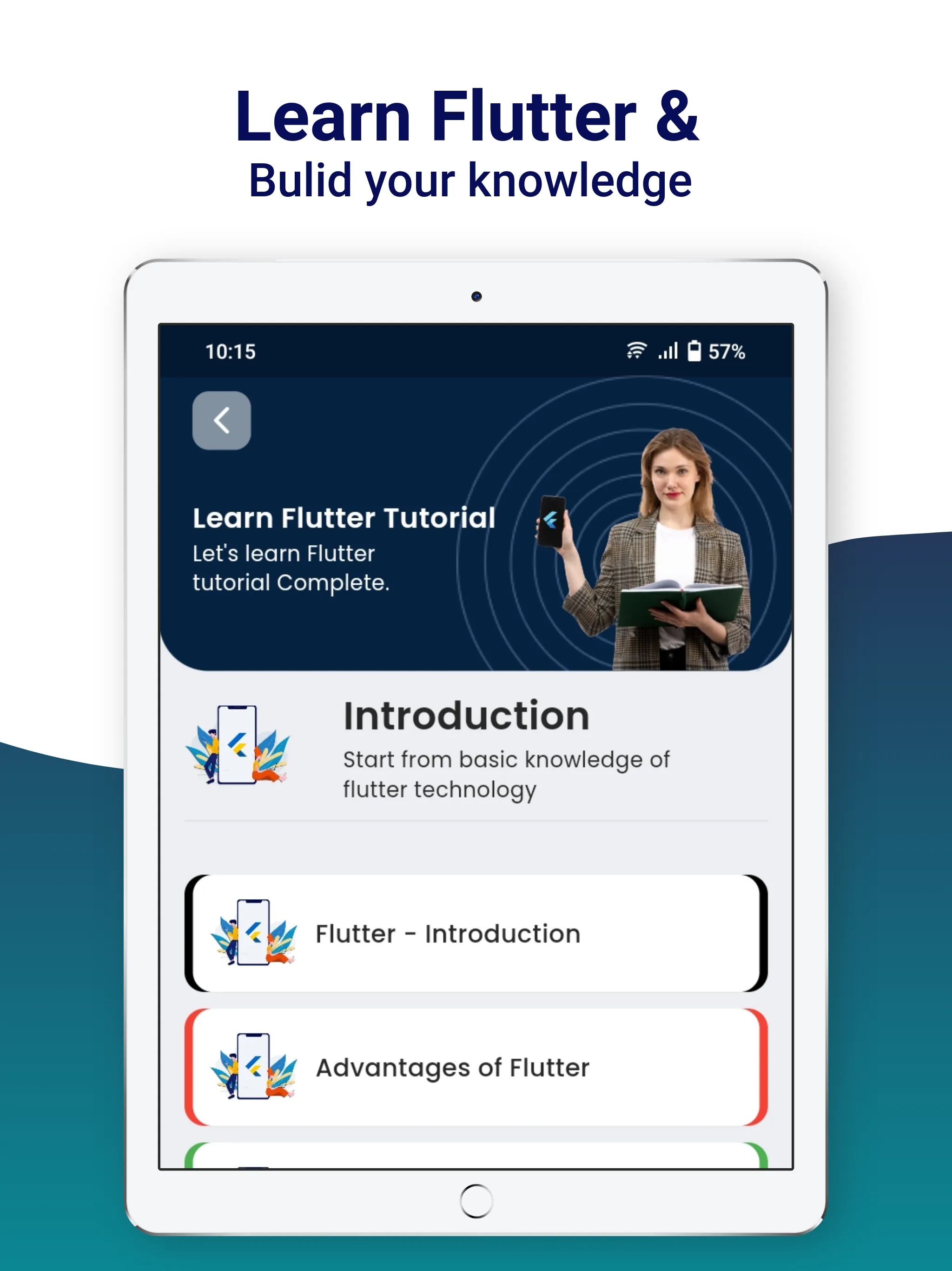 Learn Flutter and Dart | Indus Appstore | Screenshot