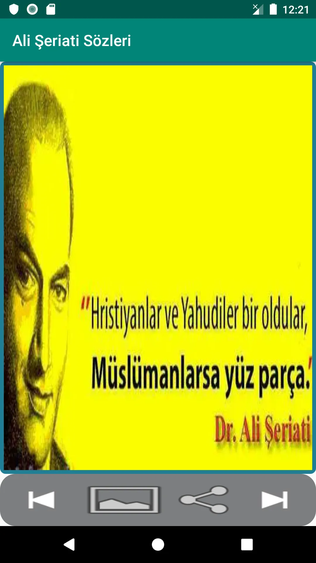 Ali Şeriati Sözleri | Indus Appstore | Screenshot