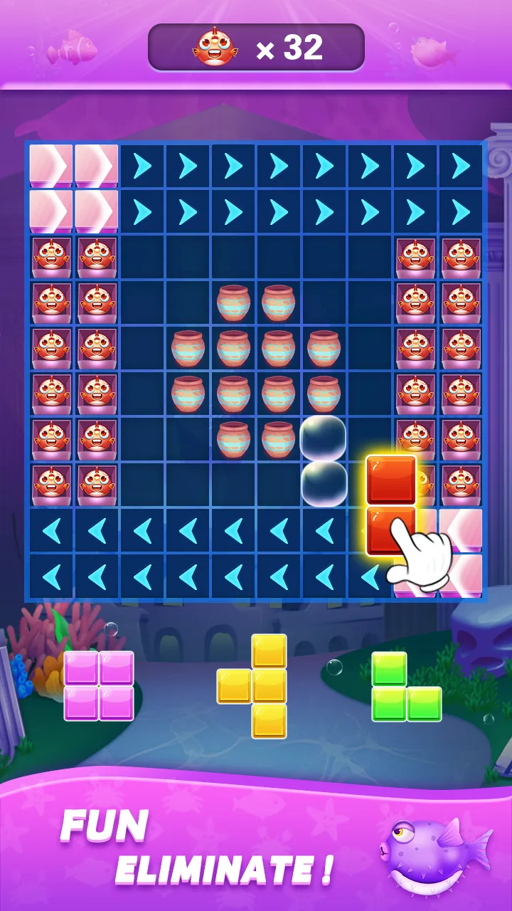 Block Puzzle Undersea Aquarium | Indus Appstore | Screenshot