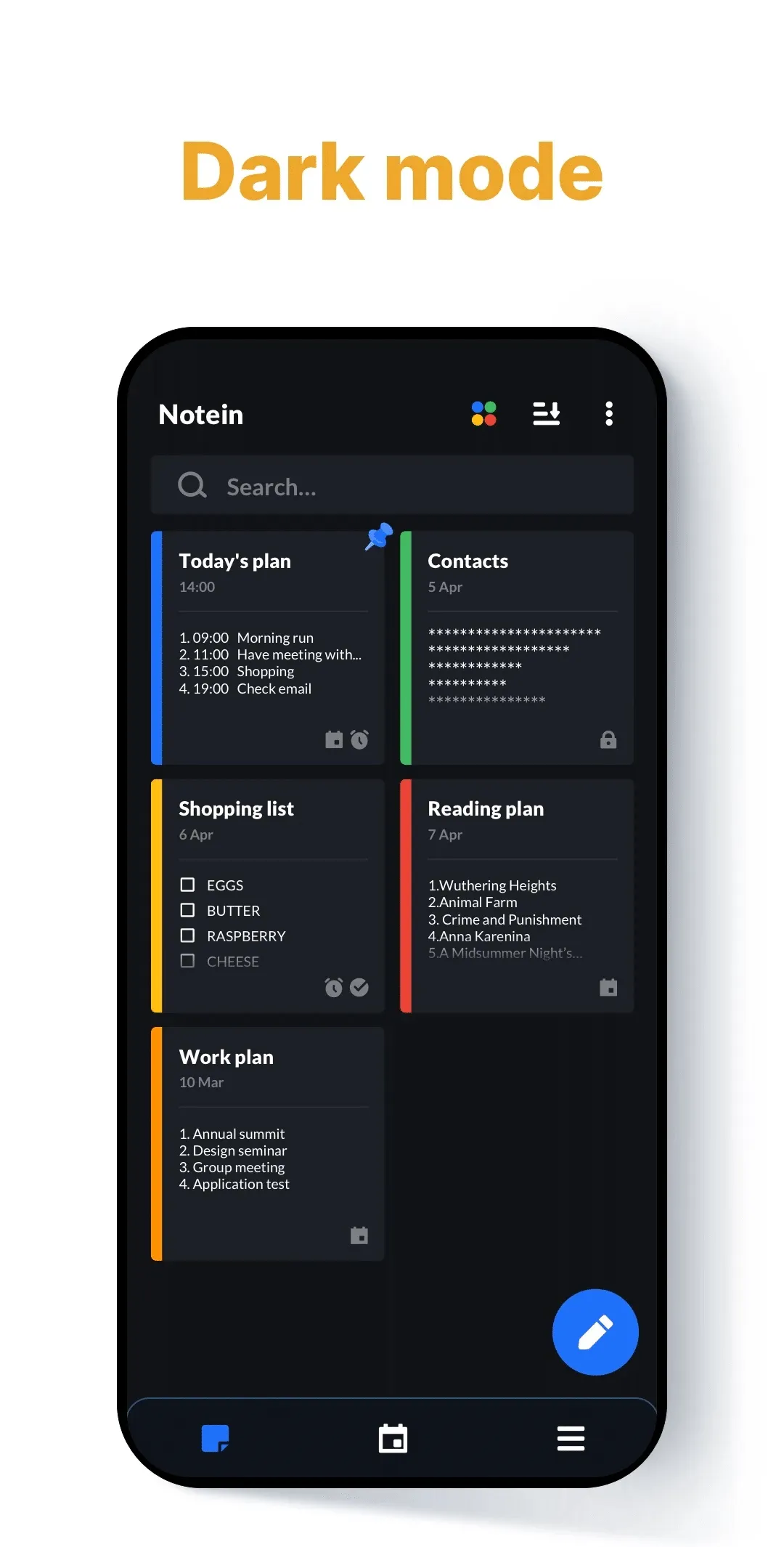 Notepad, Notes, Lists – Notein | Indus Appstore | Screenshot