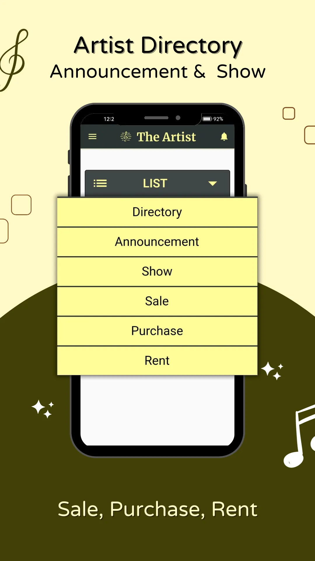 TheArtist: Booking & Directory | Indus Appstore | Screenshot