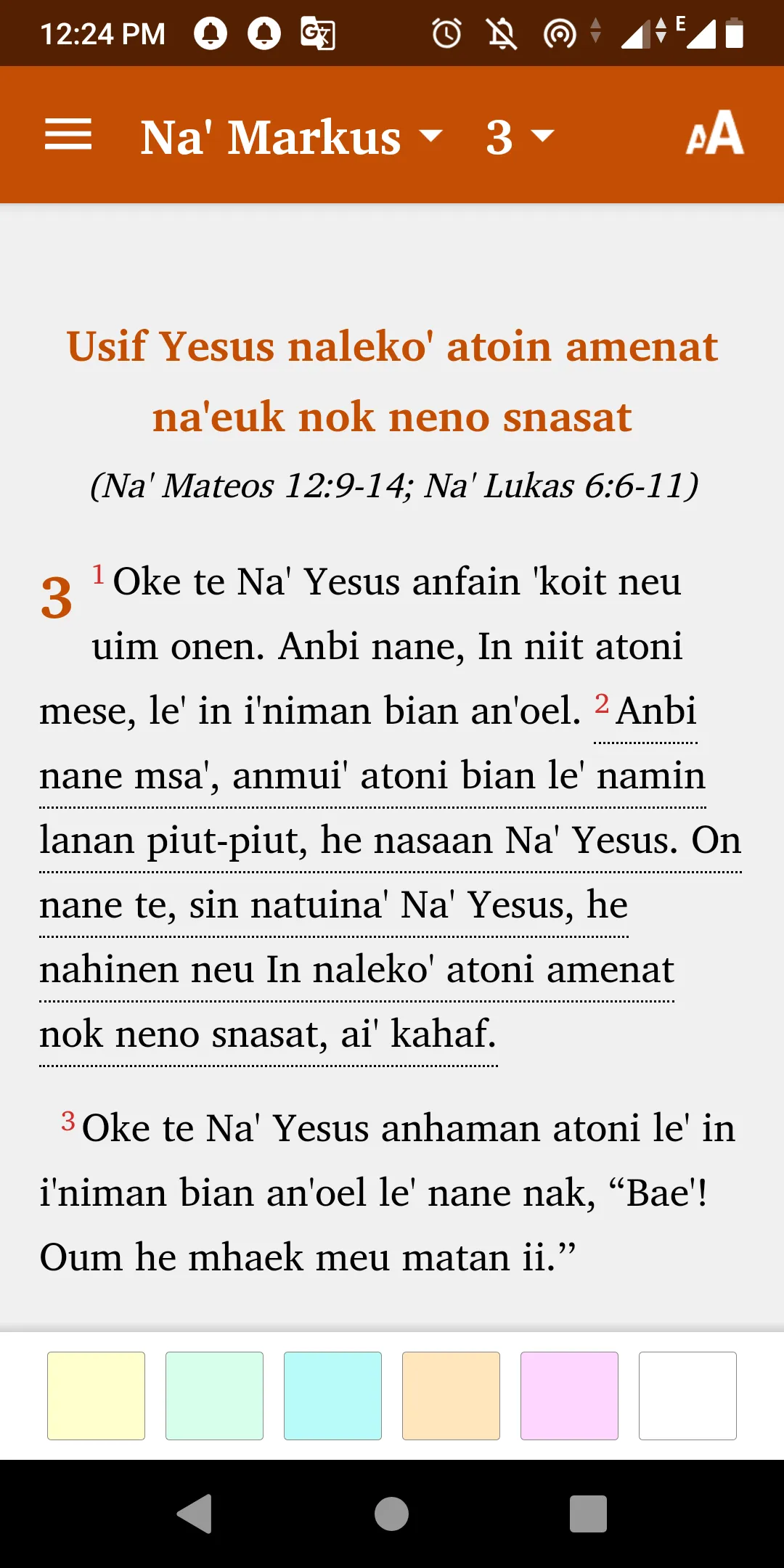 Amanuban Bible App | Indus Appstore | Screenshot