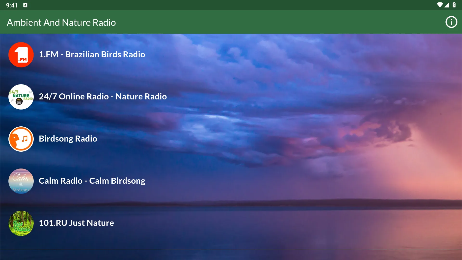 Nature Radio - Sounds | Indus Appstore | Screenshot