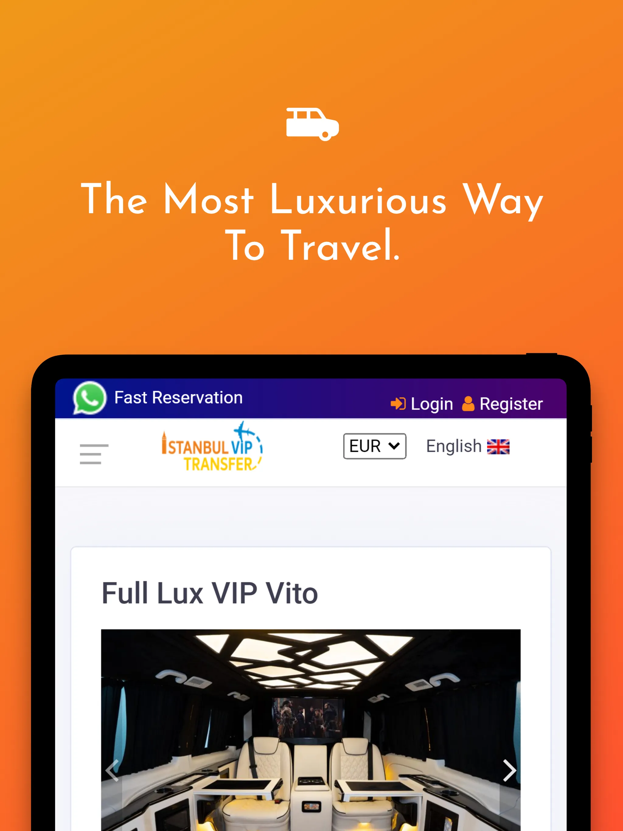 Istanbul VIP Transfer | Indus Appstore | Screenshot