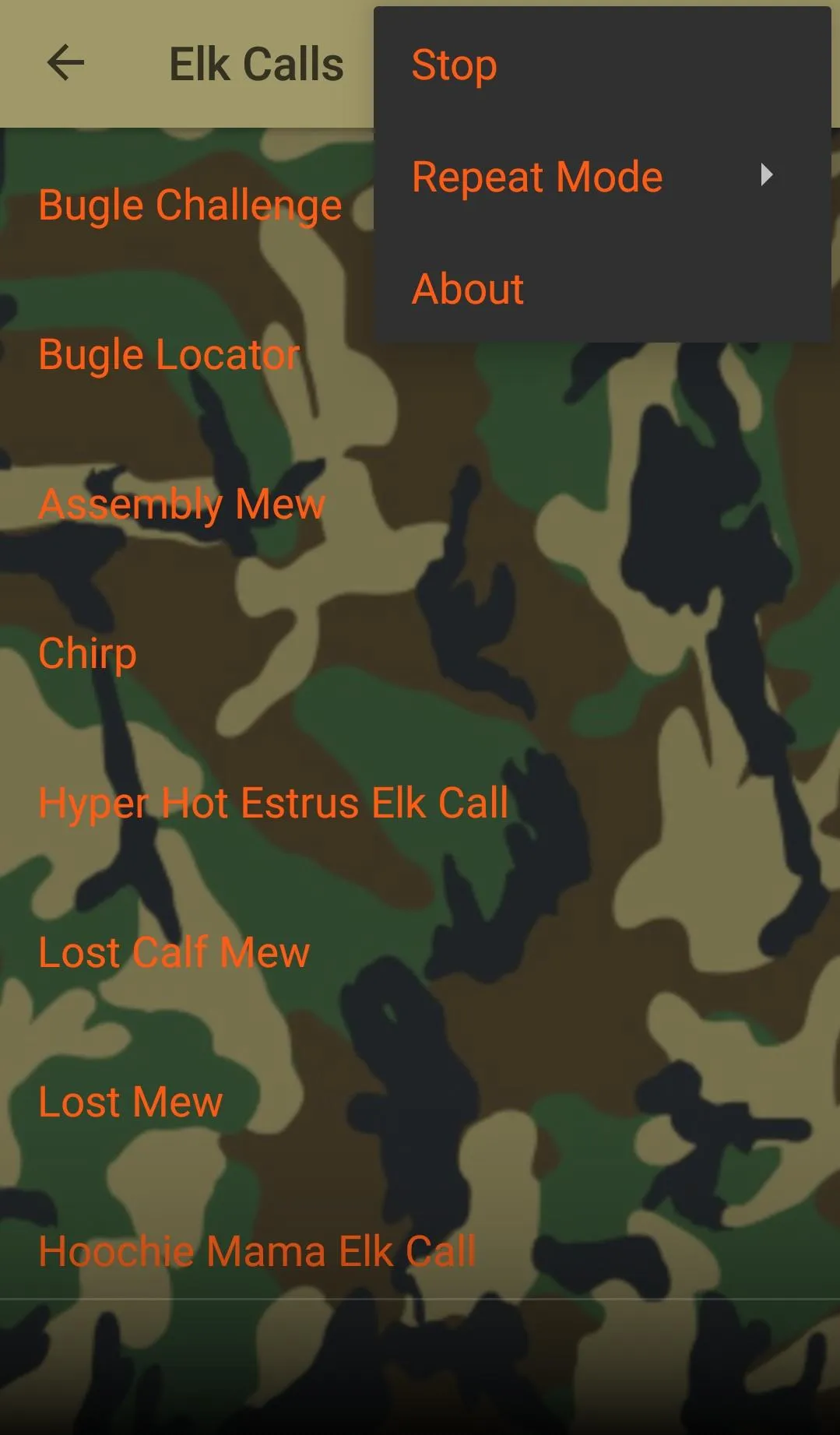 Elk Hunting Calls | Indus Appstore | Screenshot