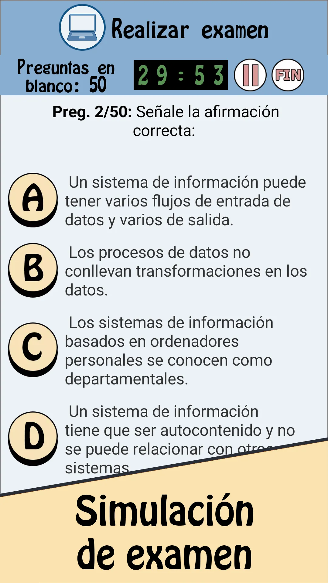 TestOpos Informática | Indus Appstore | Screenshot