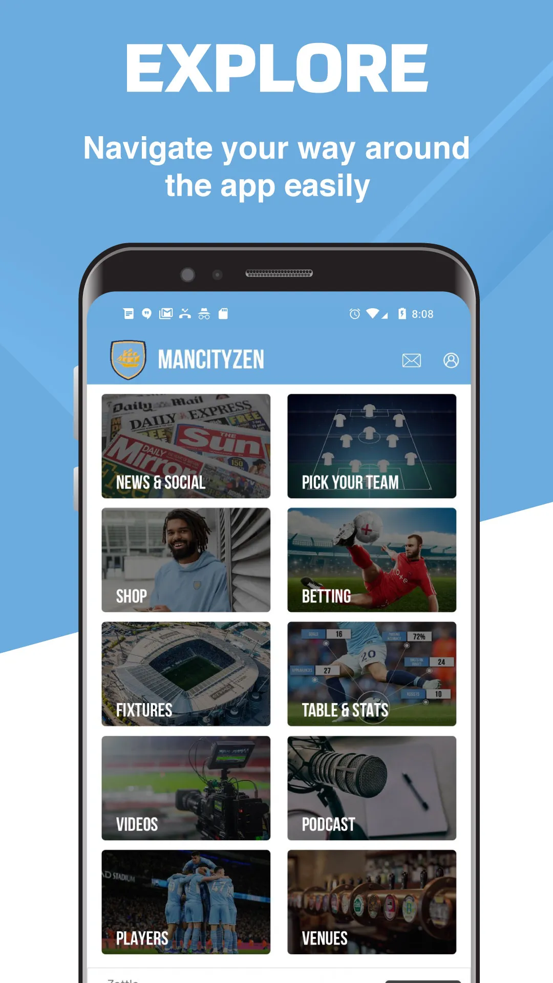 ManCityzens - Live Scores | Indus Appstore | Screenshot