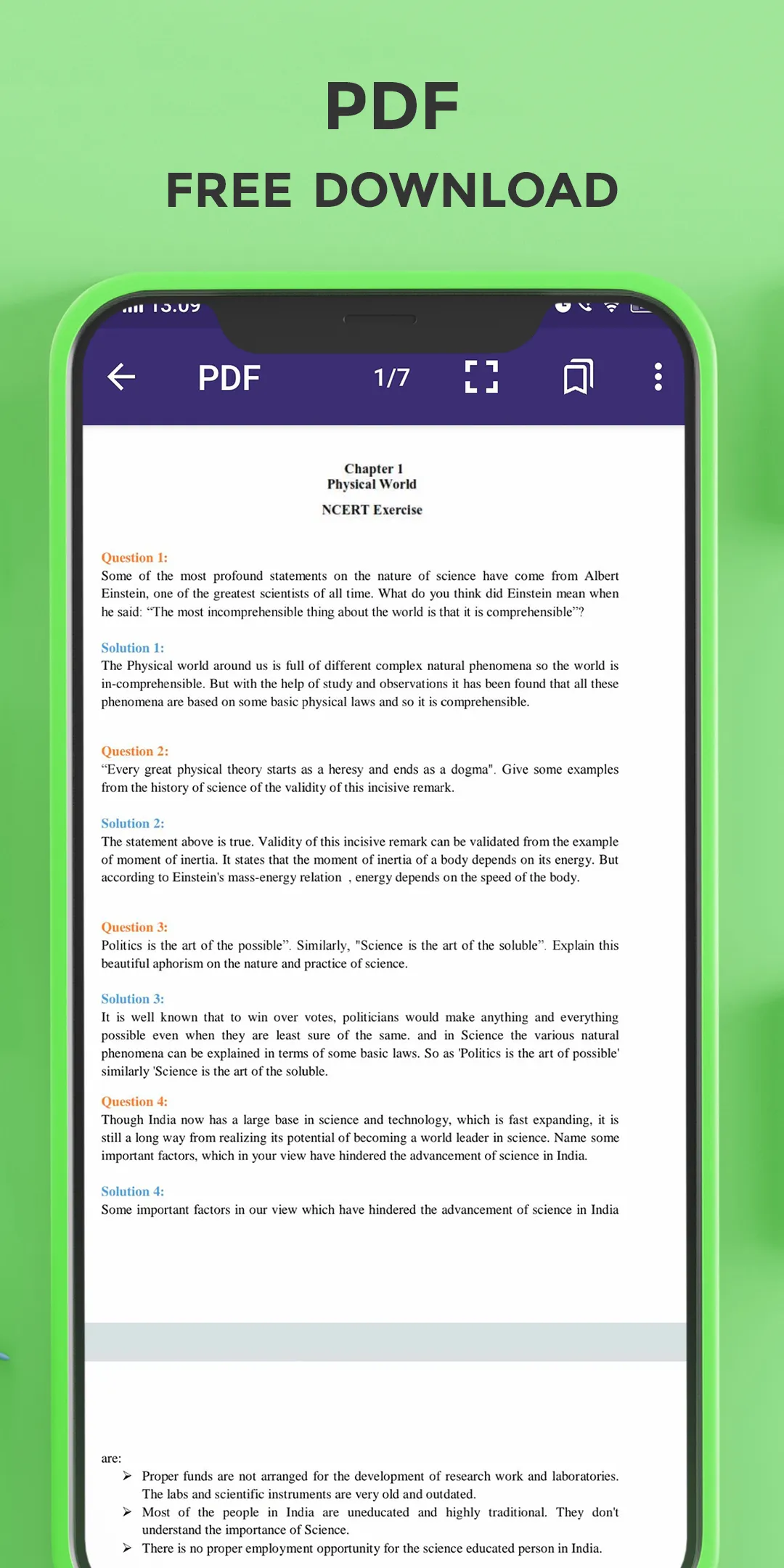 Class 11 Exam app | Indus Appstore | Screenshot